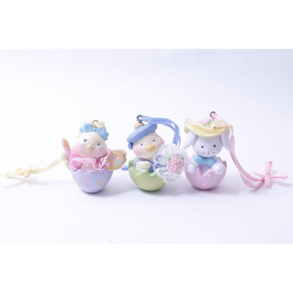 Easter Chicks, Ornaments, Hanging Figurines, Pastel Colors, Cute Birds, Spring